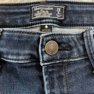 Abercrombie dark jeggings